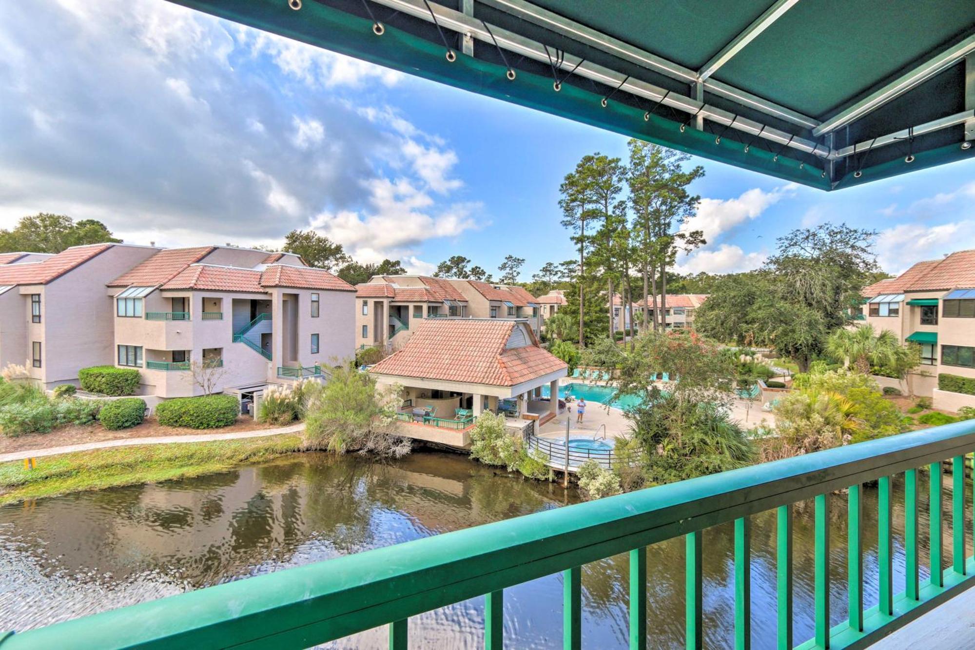 2 Mi To Beach Dog-Friendly Hilton Head Condo! Hilton Head Island Exteriör bild